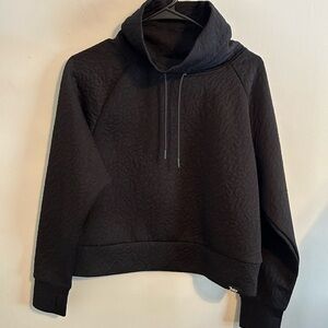 Cowl Neck Athletic Sweatshirt